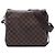 Borsa a tracolla Louis Vuitton Damier Ebene Naviglio marrone