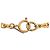 Collana con pendente rotondo Sunburst con CC di Chanel placcato oro D'oro - vista 5