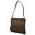 Borsa a tracolla in tela Zucca marrone Fendi - vista 2