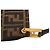 Borsa a tracolla in tela Zucca marrone Fendi - vista 7