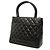 Tote Chanel Caviar Medallion nero - vista 2