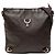 Borsa a tracolla Gucci Guccissima Abbey D Ring marrone