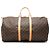Borsa da viaggio Louis Vuitton Monogram Keepall 55 marrone