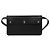 Borsa a tracolla in pelle nera Burberry Nero
