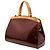 Borsa Louis Vuitton Monogram Vernis Brea MM rossa Rosso - vista 2