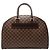 Borsa Louis Vuitton Damier Ebene Nolita 24 Heures marrone