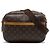 Borsa a tracolla Louis Vuitton Monogram Reporter PM marrone