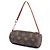 Brown Louis Vuitton Monogram Papillon Pochette Handbag - view 2
