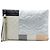Clutch Chanel Large Quilted Lambskin Colorblock Patchwork O Case Argento