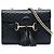 Borsa a tracolla Emily Mini Microguccissima nera di Gucci Nero