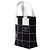 Schwarzer Chanel Small CC Chocolate Bar Canvas Tote - Ansicht 2