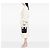 Schwarzer Chanel Small CC Chocolate Bar Canvas Tote - Ansicht 6
