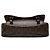 Borsa Louis Vuitton Monogram Macassar Clarence marrone - vista 3