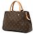 Borsa Louis Vuitton Monogram Montaigne BB marrone - vista 2