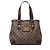 Borsa Tote Louis Vuitton Damier Ebene Hampstead PM marrone