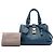 Borsa a tracolla Small Cervo Roma blu Bottega Veneta - vista 6
