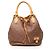 Borsa Louis Vuitton Monogram Eden Neo marrone