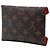 Clutch Louis Vuitton Monogram Pochette Kirigami MM Marrone - vista 2