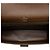 Clutch Louis Vuitton Taiga Selenga marrone - vista 4