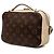 Borsa a tracolla Louis Vuitton Monogram Saintonge marrone - vista 2