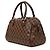 Borsa Louis Vuitton Damier Ebene Duomo marrone - vista 2