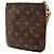 Clutch Louis Vuitton Monogram Partition marrone - vista 2