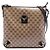Borsa a tracolla Gucci GG Crystal Abbey D Ring Beige