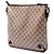 Borsa a tracolla Gucci GG Crystal Abbey D Ring Beige - vista 2