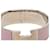 Pink Hermès Wide Enamel Clic Clac H Bracelet GM  - view 4