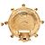 Orecchini a clip Chanel CC placcati oro con finti perle e strass D'oro - vista 3