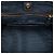 Borsa Prada Vitello Daino con finiture in Tessuto blu - vista 4
