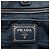Borsa Prada Vitello Daino con finiture in Tessuto blu - vista 5