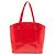Borsa a Spalla Louis Vuitton Monogram Vernis Avalon GM Rossa Rosso