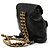 Chanel Duma Rucksack aus gestepptem schwarzem Lammleder Medium - Ansicht 2