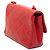 Borsa a tracolla Chanel Mini Square Caviar Incognito Flap rossa Rosso - vista 2