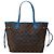 Borsa Tote Blue Louis Vuitton Monogram Ikat Neverfull MM