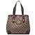 Borsa Tote Louis Vuitton Damier Ebene Hampstead PM marrone