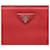 Clutch Prada Vitello Daino rossa Rosso - vista 6