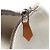 Custodia piatta Hermès H Canvas ricamata Beige Electrique - vista 5