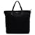 Borsa Satchel Tessuto nera Prada Nero
