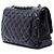 Borsa a tracolla Chanel Jumbo Classic Lambskin Single Flap nera Nero - vista 2