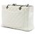 Tote Grand Shopping in Caviar bianco Chanel - vista 2