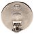 Orecchini a clip CC in argento placcato ed smalto Chanel Silver - vista 3