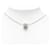 Pendentif Collier Cage D en laque avec placage Palladium bleu Hermès  - vue 5