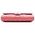 Clutch Chanel CC in agnello trapuntato rosa con catena, borsa a tracolla - vista 3