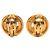 Orecchini a clip rotondi Chanel CC placcati oro D'oro - vista 2