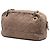 Borsa Bowler Chanel CC in tweed e pelle di vitello trapuntata iridescente marrone - vista 2