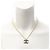 Collana con pendente Chanel CC in smalto nero e placcato oro - vista 7