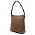 Sac cabas Louis Vuitton Damier Ebene Looping GM marron - vue 2
