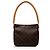 Borsa a tracolla Louis Vuitton Monogram Looping MM marrone